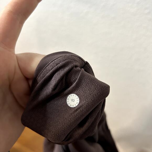 Lululemon To The Beat Tight 24" *lululemon X SoulCycle Purple Taupe Size 8 - Picture 4 of 10